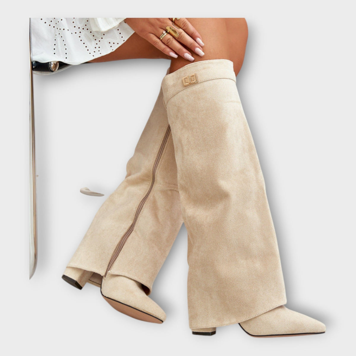 Botas Altas com Design Elegante