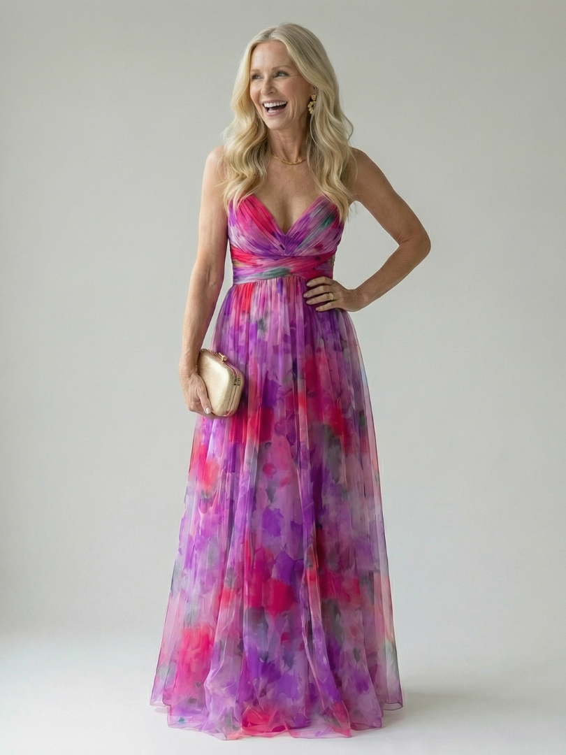 Isel | Vestido Maxi Soft Wrap