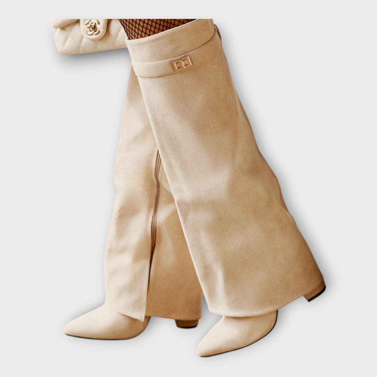 Botas Altas com Design Elegante