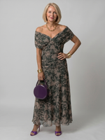 Calen | Vestido Midi Off Shoulder