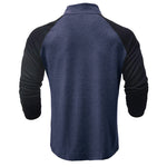 Camisa de algodão com gola subida