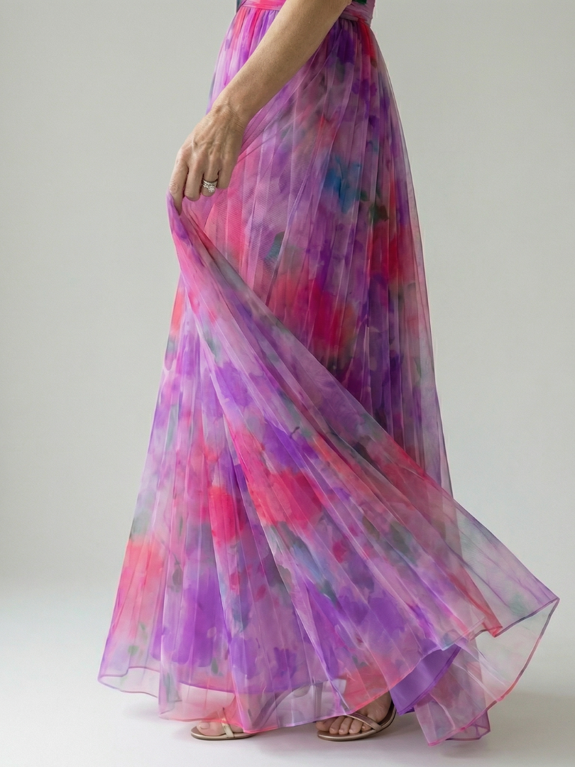 Isel | Vestido Maxi Soft Wrap