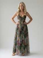 Isel | Vestido Maxi Soft Wrap