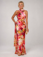 Elisabetta | Vestido Maxi de Impressão Floral com Alças