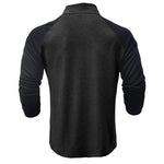 Camisa de algodão com gola subida