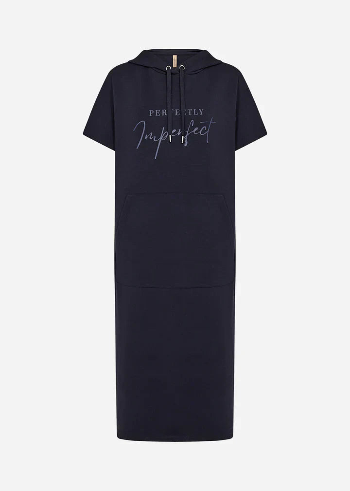 Sásquia - Vestido casual com capuz