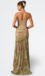 Isamara - Vestido Largo com Corpete