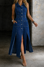 Camila - Vestido com Frente Aberta