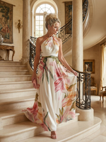 Amiel | Vestido Maxi Floral Leve