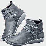 Botins ortopédicos de couro premium