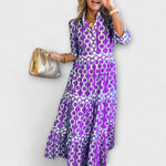 Sofia - Vestido Midi com Correntes