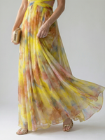 Isel | Vestido Maxi Soft Wrap