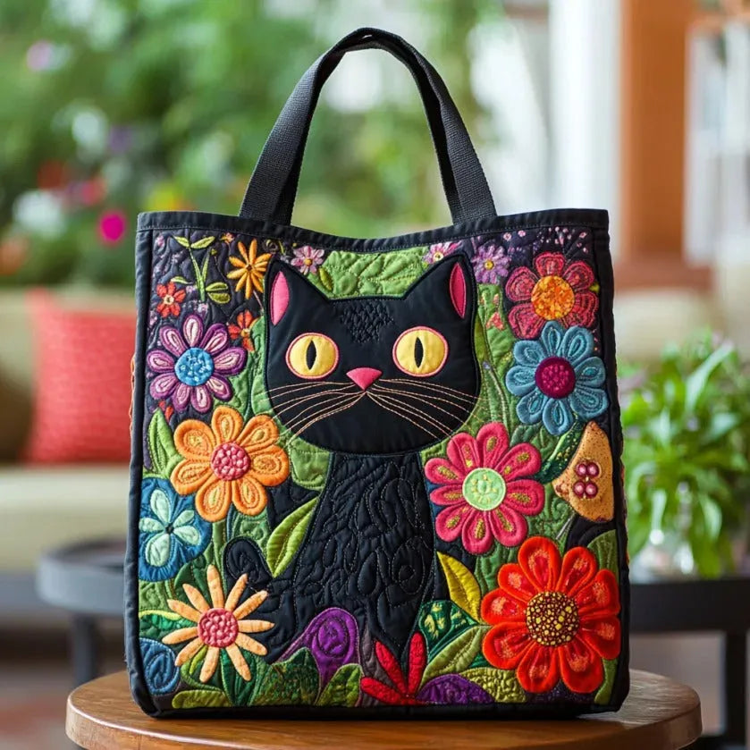 Saco de Ombro Gato Preto