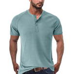 Camisa Henley - Abertura de Botões