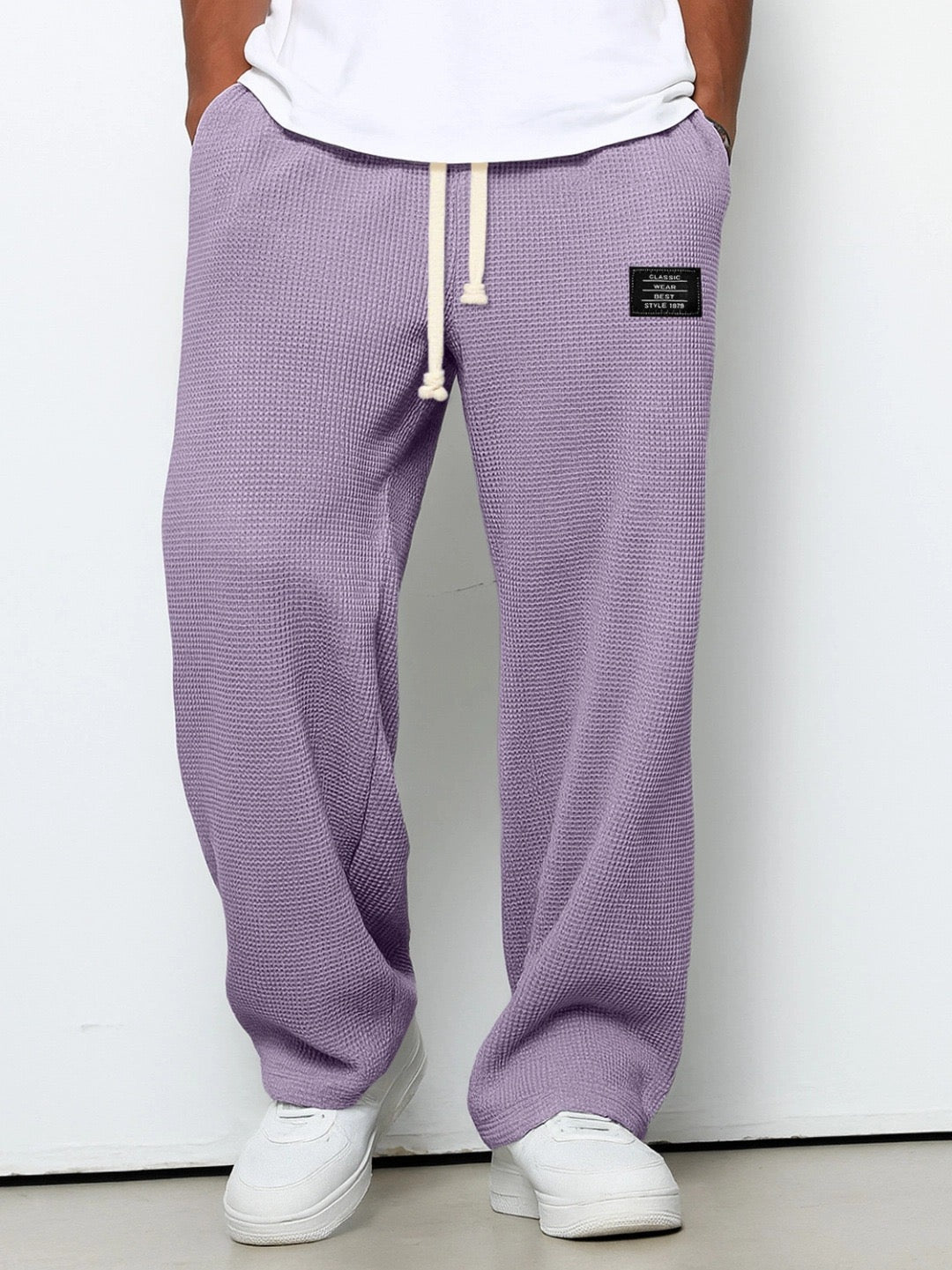 Comfort Flow | Calças Waffle - Descontracção com estilo