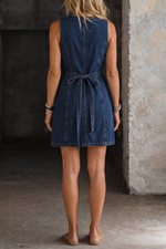 Lili - Vestido Casual em Denim