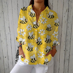 Claudina - Blusa de Abelhas com Leveza