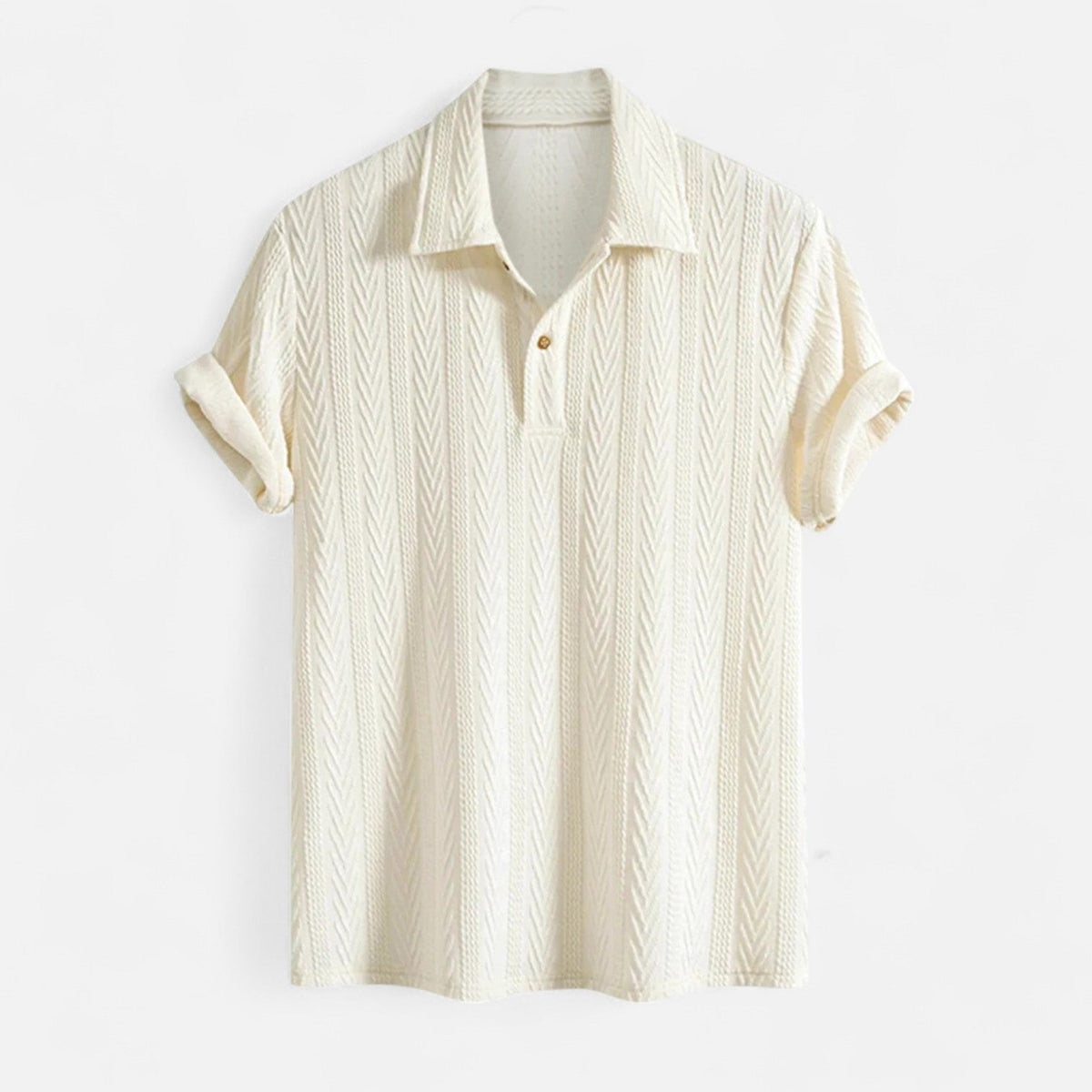 Camisa Polo - Gola Malha Jacquard