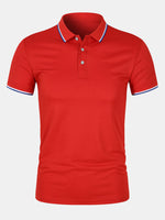Camisa Polo - Fecho de Botão Malha