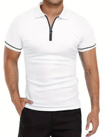 Camisa Polo - Gola com Zíper Respirável