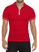 Camisa Polo - Gola com Zíper Respirável