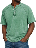 Pedro - T-Shirt Vintage com Botões