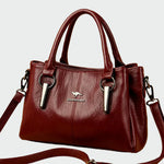 Bolsa de ombro elegante atemporal