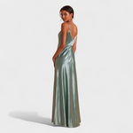 Lúcia - Vestido comprido Satin