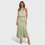 Alba - Vestido Satin Elegance