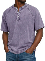 Pedro - T-Shirt Vintage com Botões