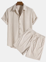 Conjunto de Camisa - Veludo Cotelê