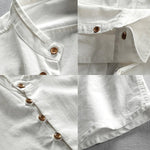 Camisa - Gola Alta Botão Vintage