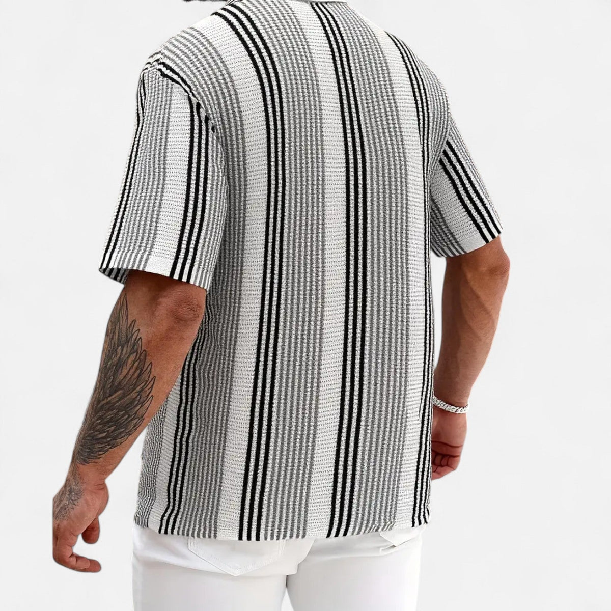 Camisa - Mistura Listrada Leve