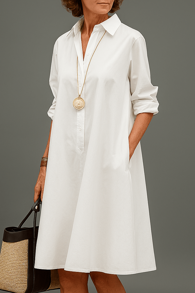 Sofia | Vestido midi elegante e cuidado