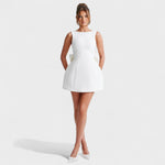 Catarina - Mini vestido com pérolas