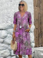 SUSANA | VESTIDO MIDI VIBRANTE