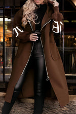 Rosa - Casaco-cardigan elegante