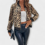 Raquel - Casaco de Leopardo Elegante