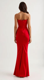 Esmeralda - Vestido comprido com corpete
