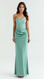 Esmeralda - Vestido comprido com corpete