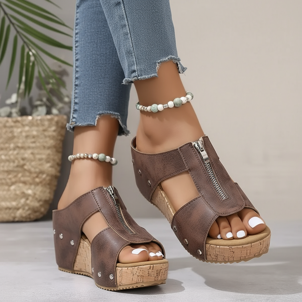 Gigi - Sandálias de Cômoda Estilosas