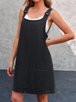 Irís - Vestido de Alças em Denim Casual