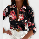 Romina - Blusa de gola clássica