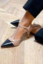 Evrardine - Sapatos bicolor