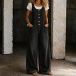 Elisabete - Jardineiras de Algodão Vintage Lavadas