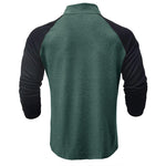 Camisa de algodão com gola subida
