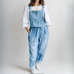 Verónica - Macacão Relaxado Denim