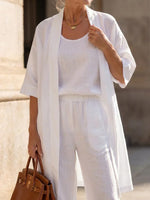 Linnea™ | Conjunto de Linho Leve