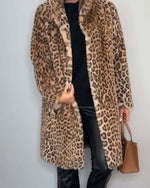 Leia - Casaco Comprido Leopardo