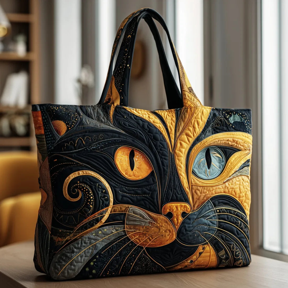 Saco Tote Gato Místico